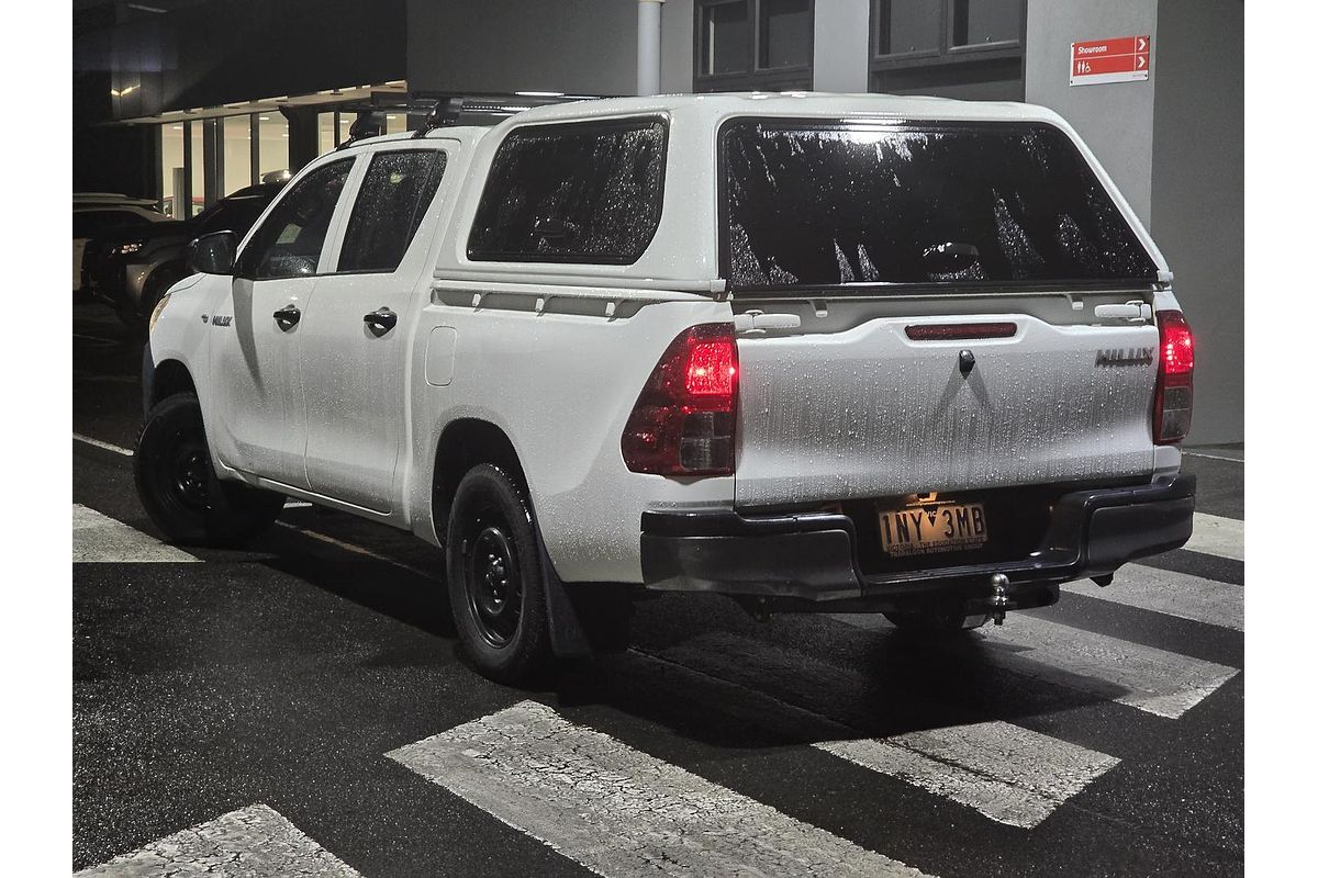 2018 Toyota Hilux Workmate TGN121R Rear Wheel Drive