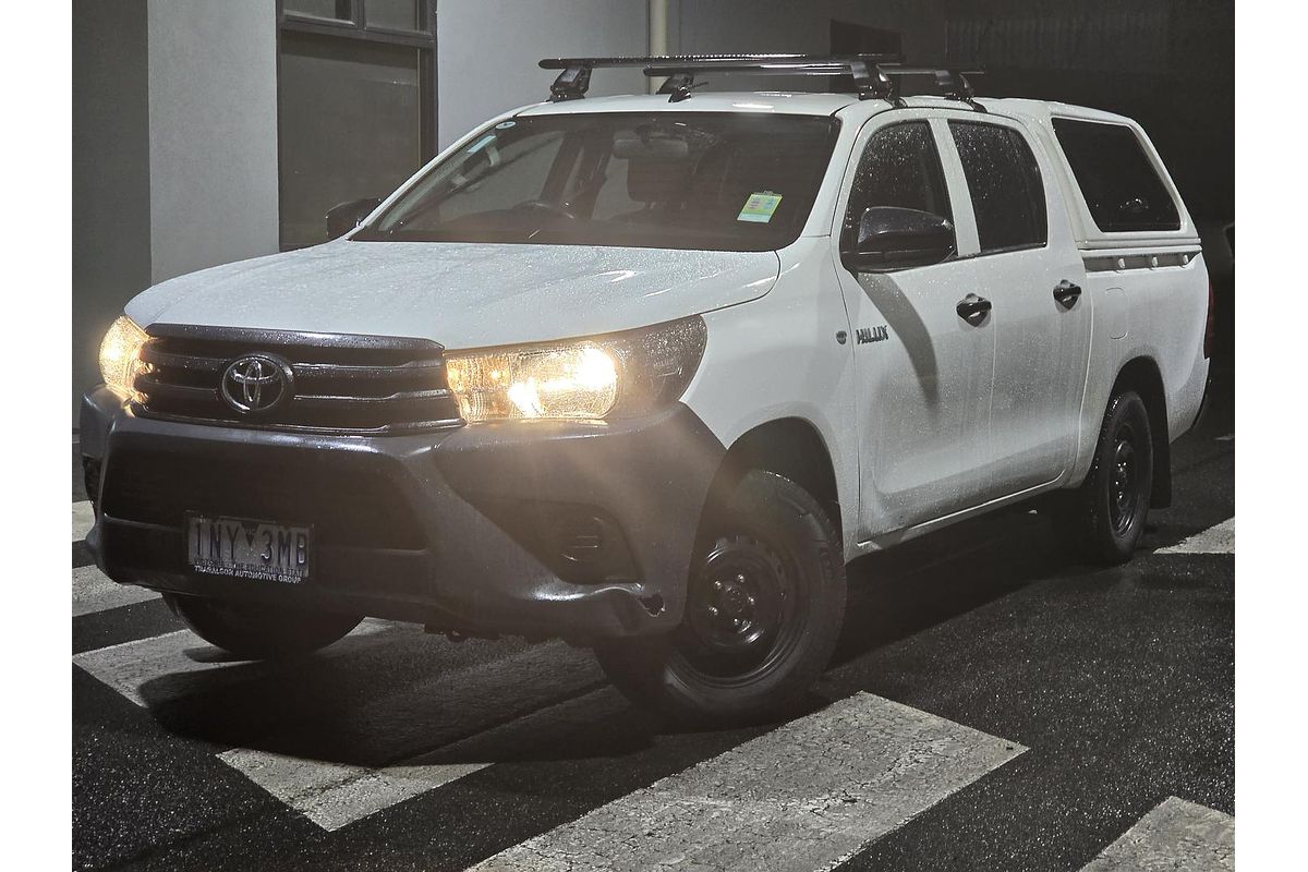 2018 Toyota Hilux Workmate TGN121R Rear Wheel Drive