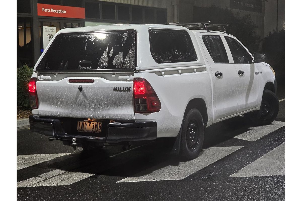 2018 Toyota Hilux Workmate TGN121R Rear Wheel Drive