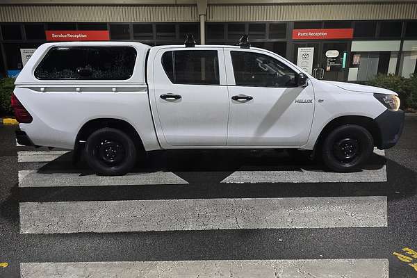 2018 Toyota Hilux Workmate TGN121R Rear Wheel Drive