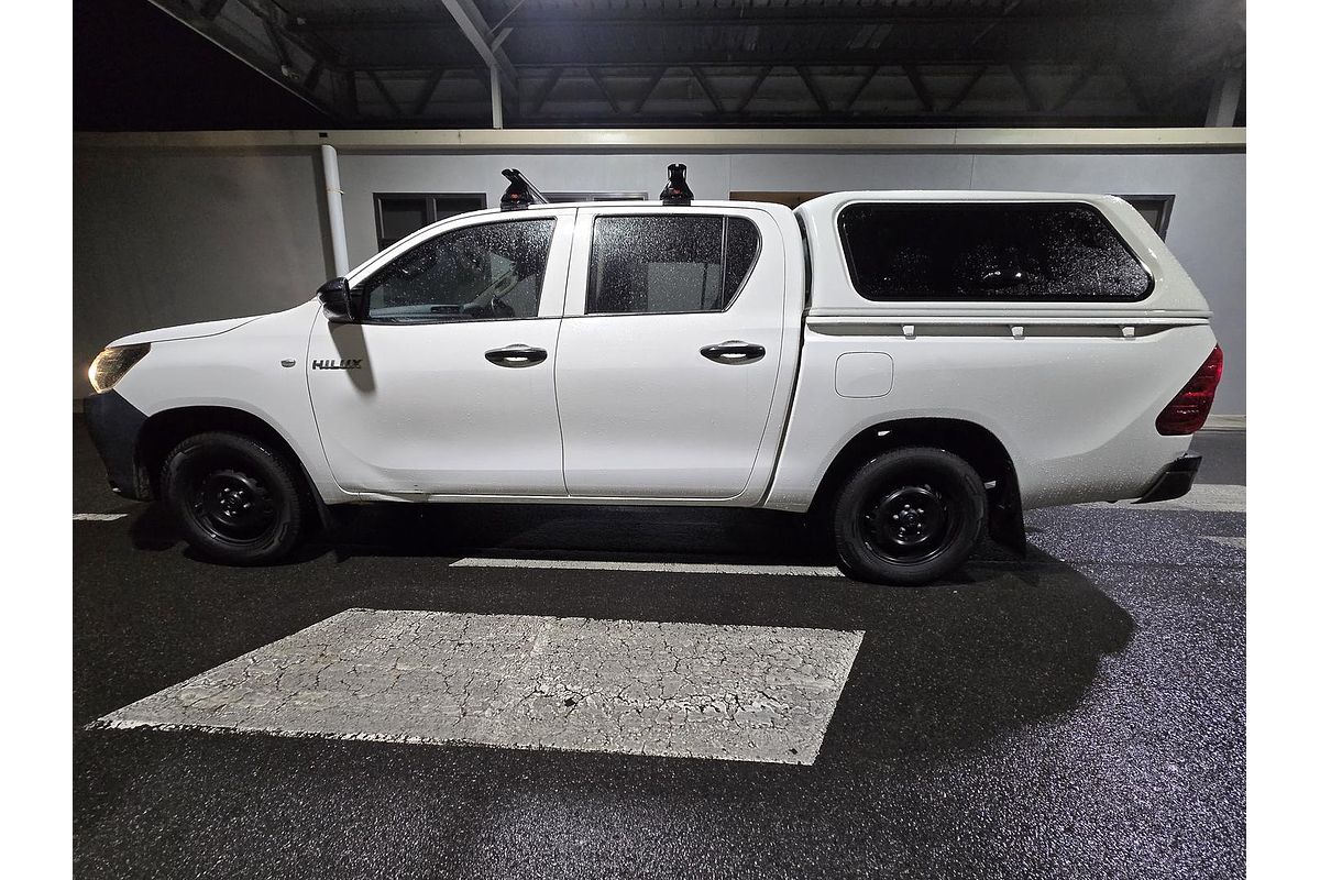 2018 Toyota Hilux Workmate TGN121R Rear Wheel Drive
