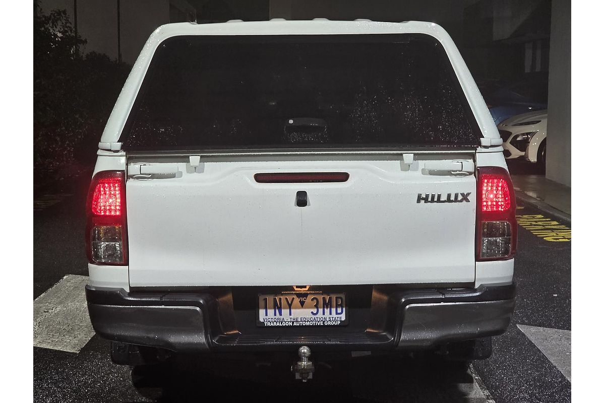 2018 Toyota Hilux Workmate TGN121R Rear Wheel Drive
