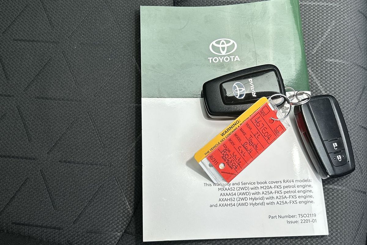 2022 Toyota RAV4 GXL AXAH52R