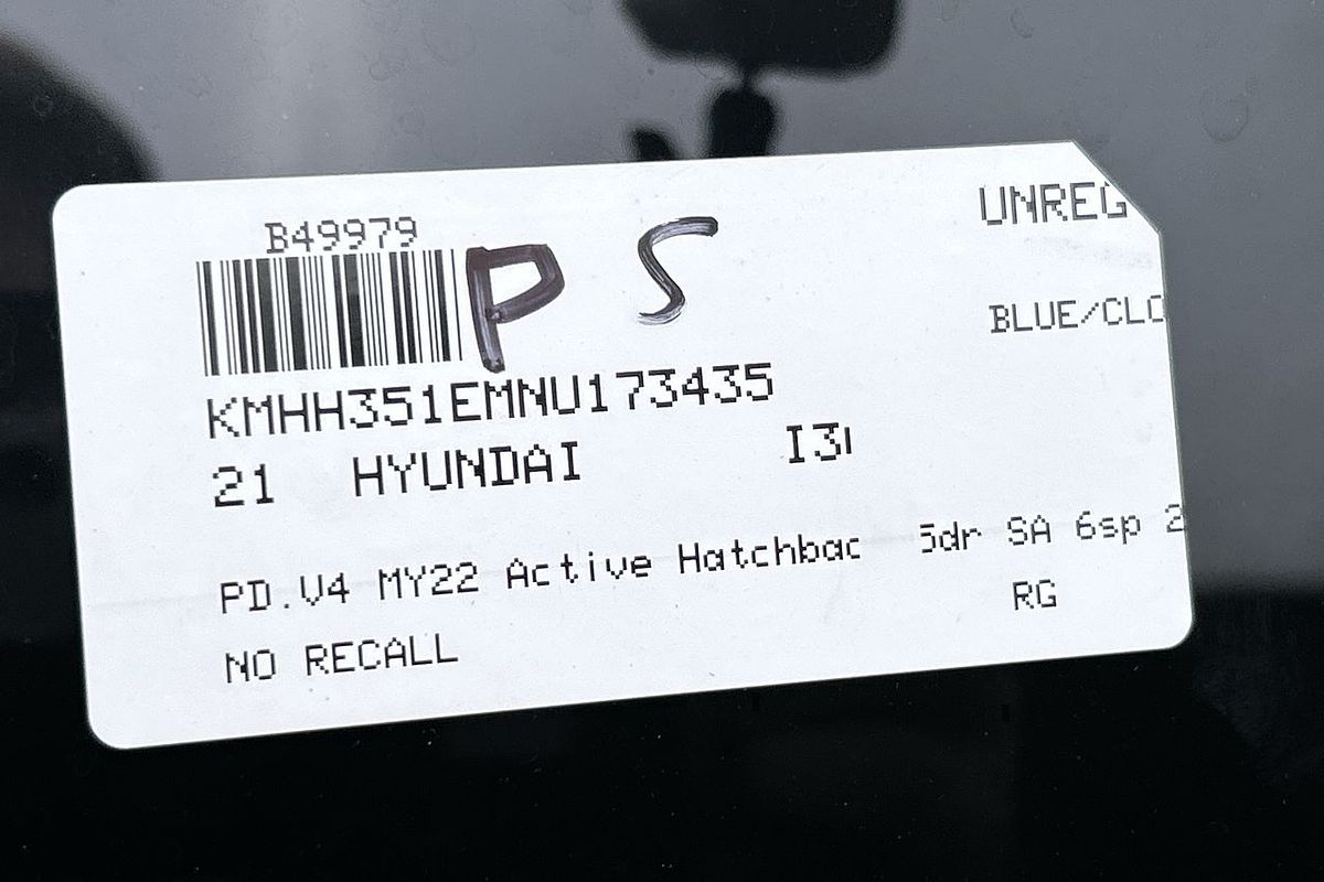 2021 Hyundai i30 Active PD.V4