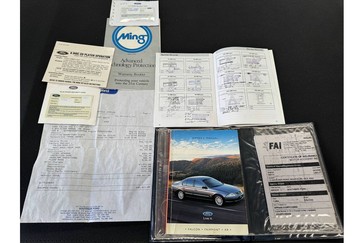 2000 Ford Falcon XR6 AU