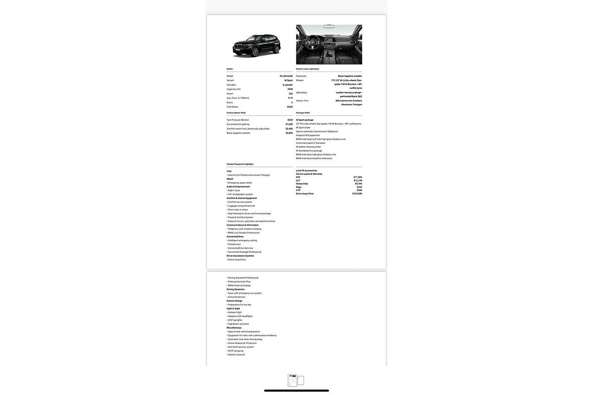 2021 BMW X5 xDrive40i M Sport G05