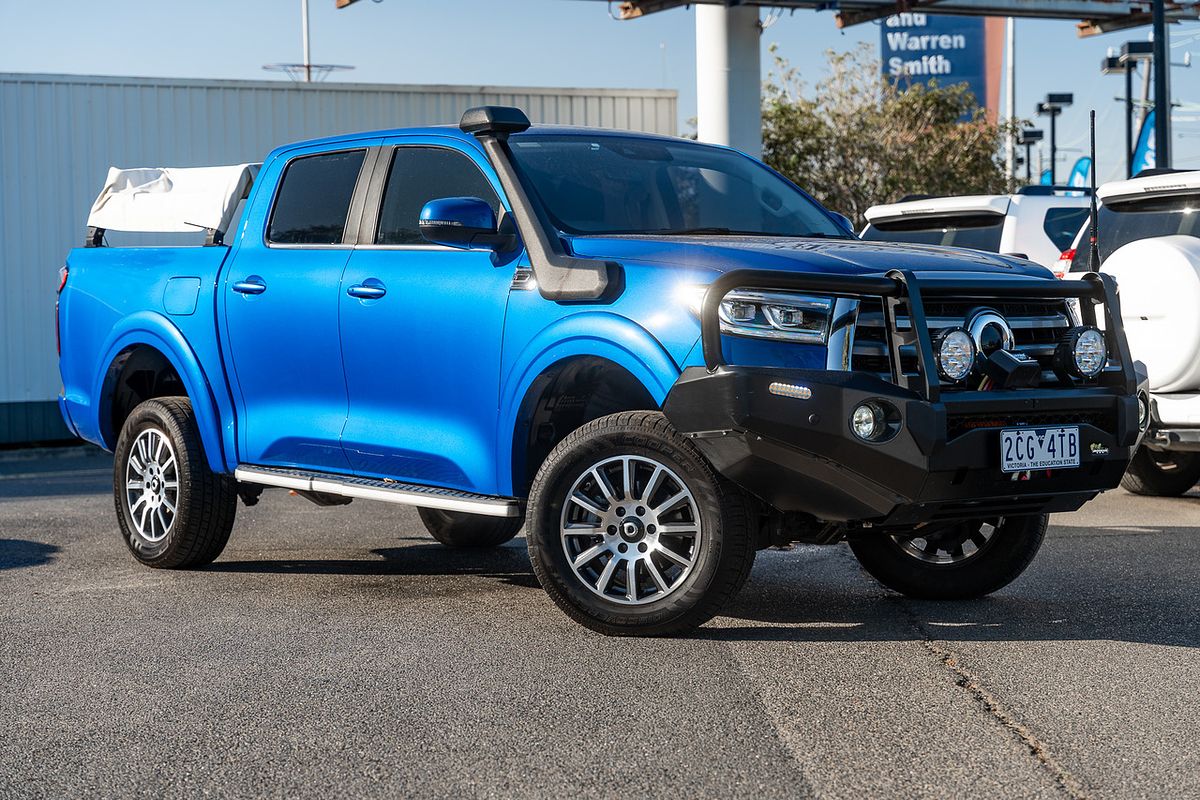 2021 GWM Ute Cannon-X (4x4) 4X4