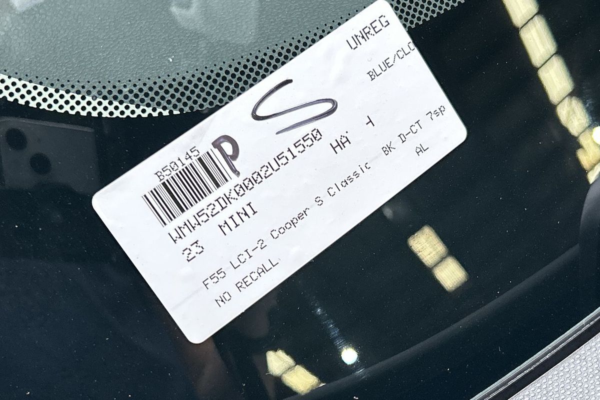 2023 MINI Hatch Cooper S Classic F55 LCI-2