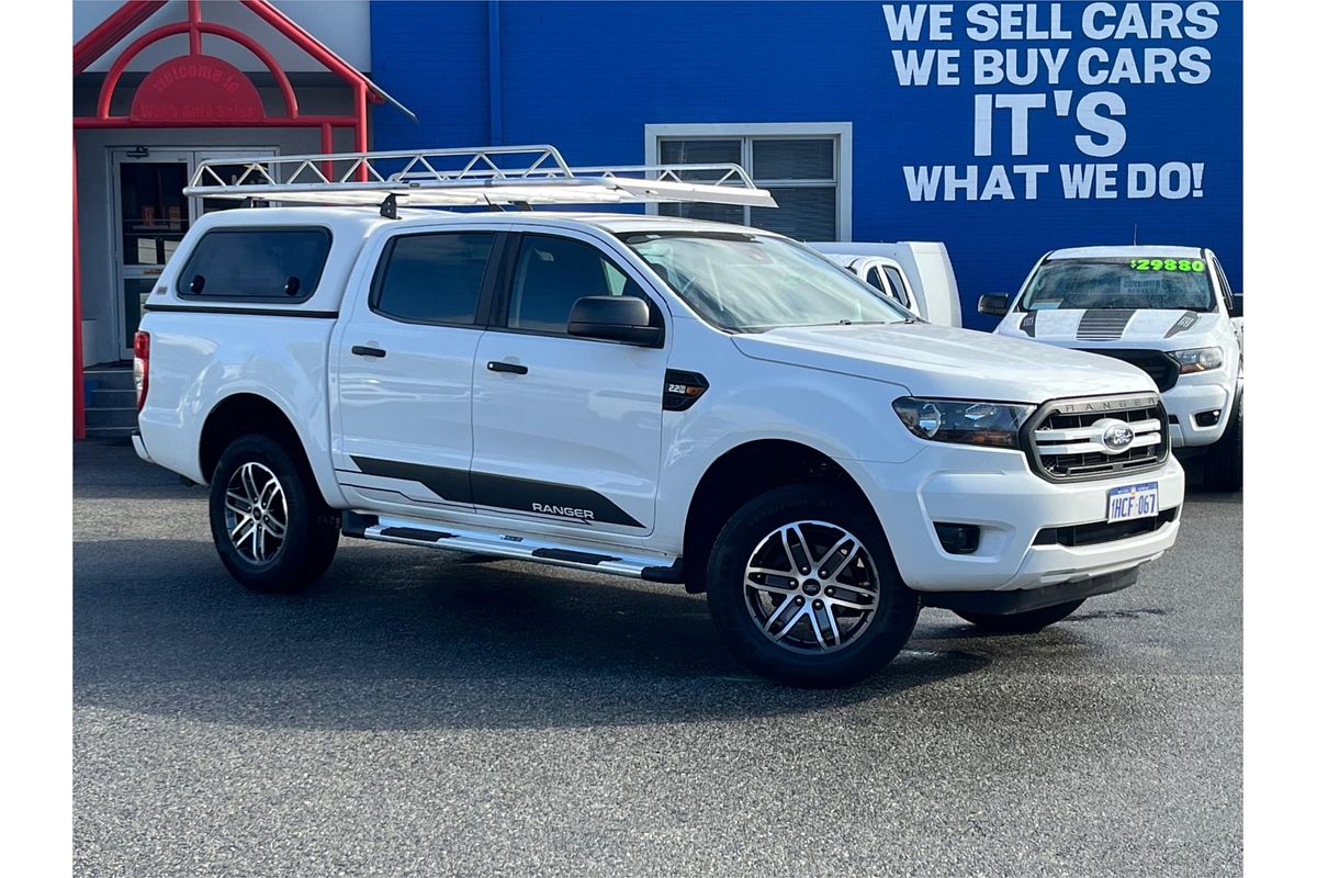 2020 Ford Ranger XL Hi-Rider PX MkIII Rear Wheel Drive 2.2L