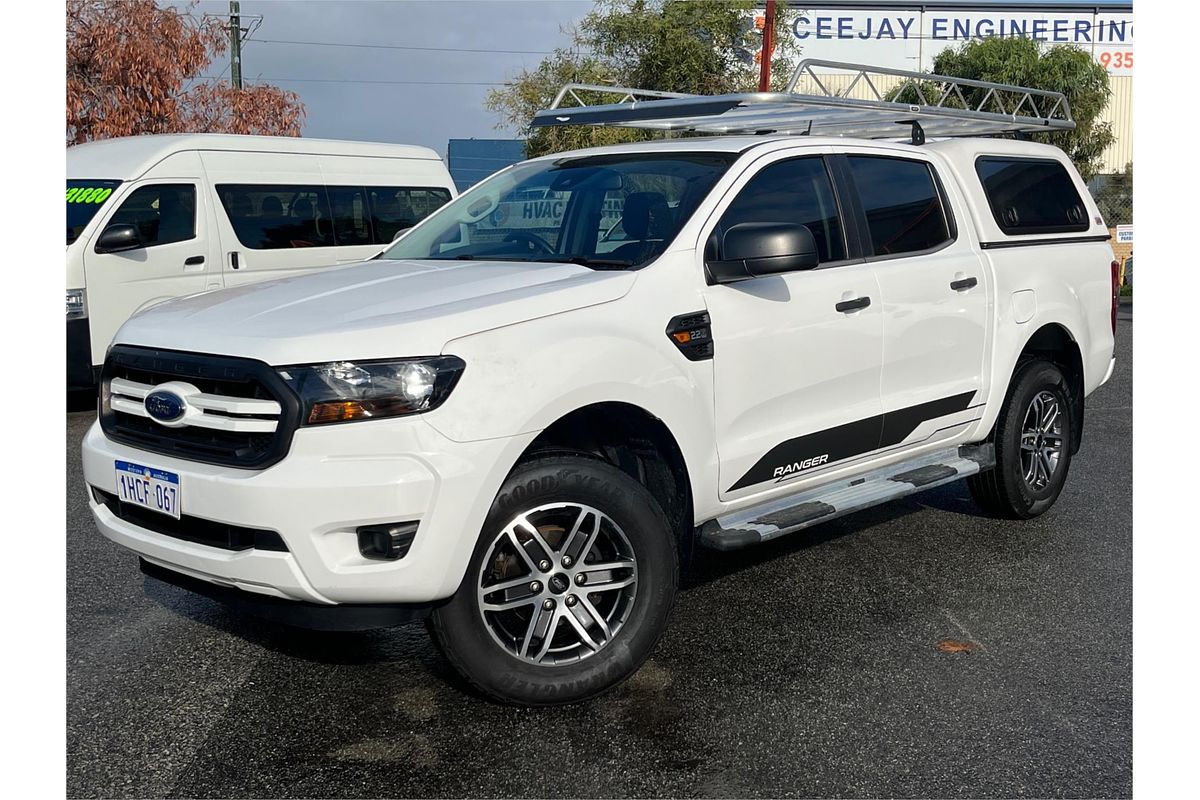 2020 Ford Ranger XL Hi-Rider PX MkIII Rear Wheel Drive 2.2L