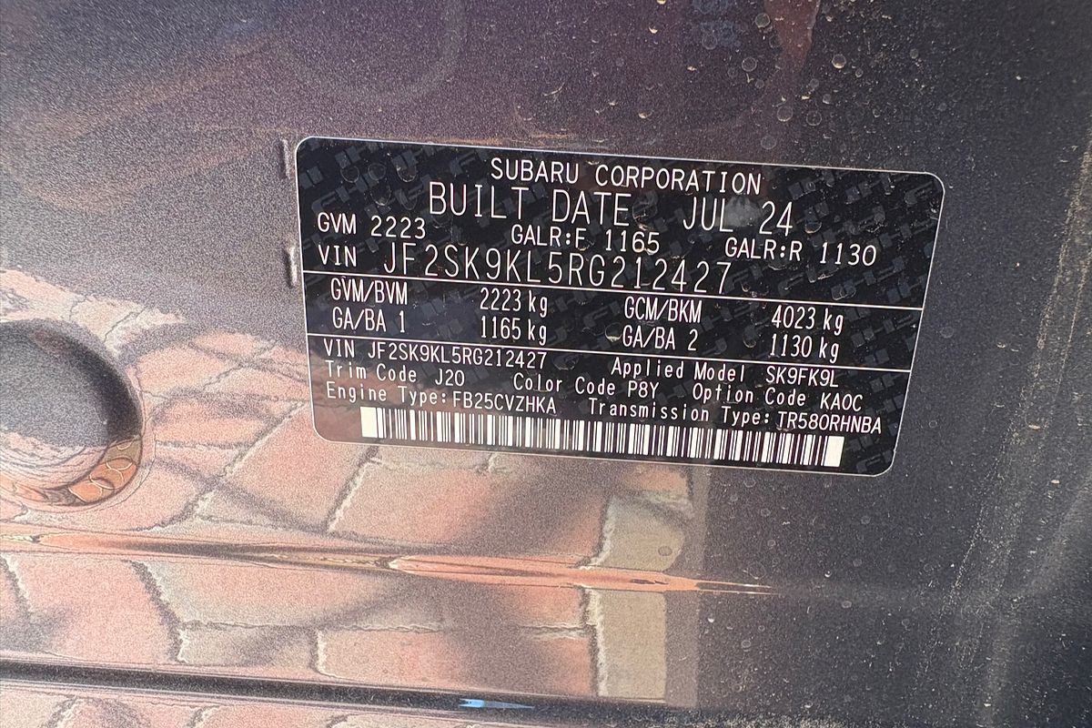 2024 Subaru Forester 2.5i Premium S5