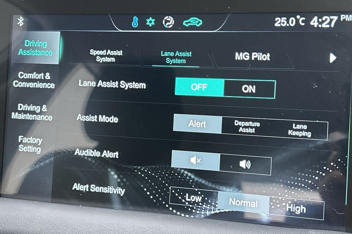 2021 MG HS Core SAS23