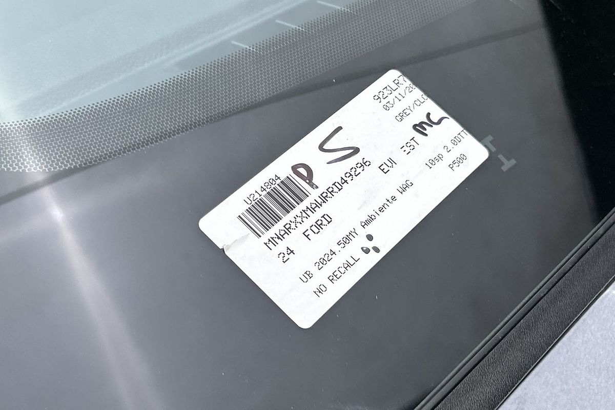 2024 Ford Everest Ambiente 2.0L