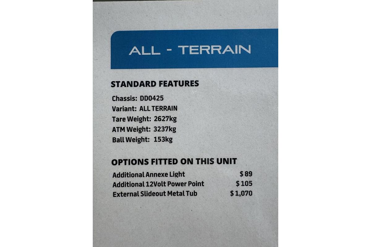 2025 Jayco All Terrain 19.61-3.At-My25