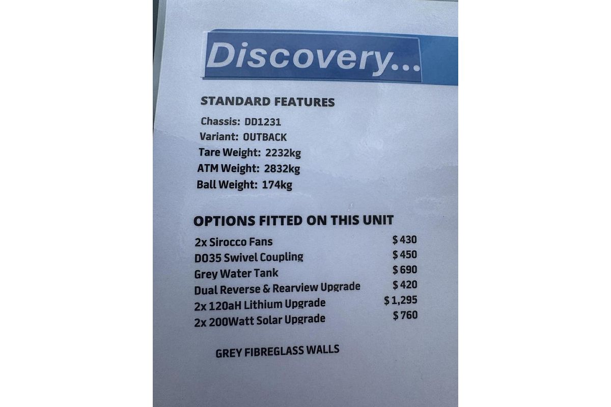 2025 Jayco Discovery 19.61-2.Ob.Dy-My25