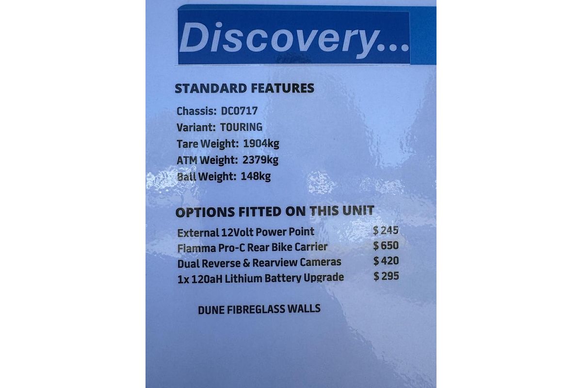 2025 Jayco Discovery 17.58-3.Dy-My25