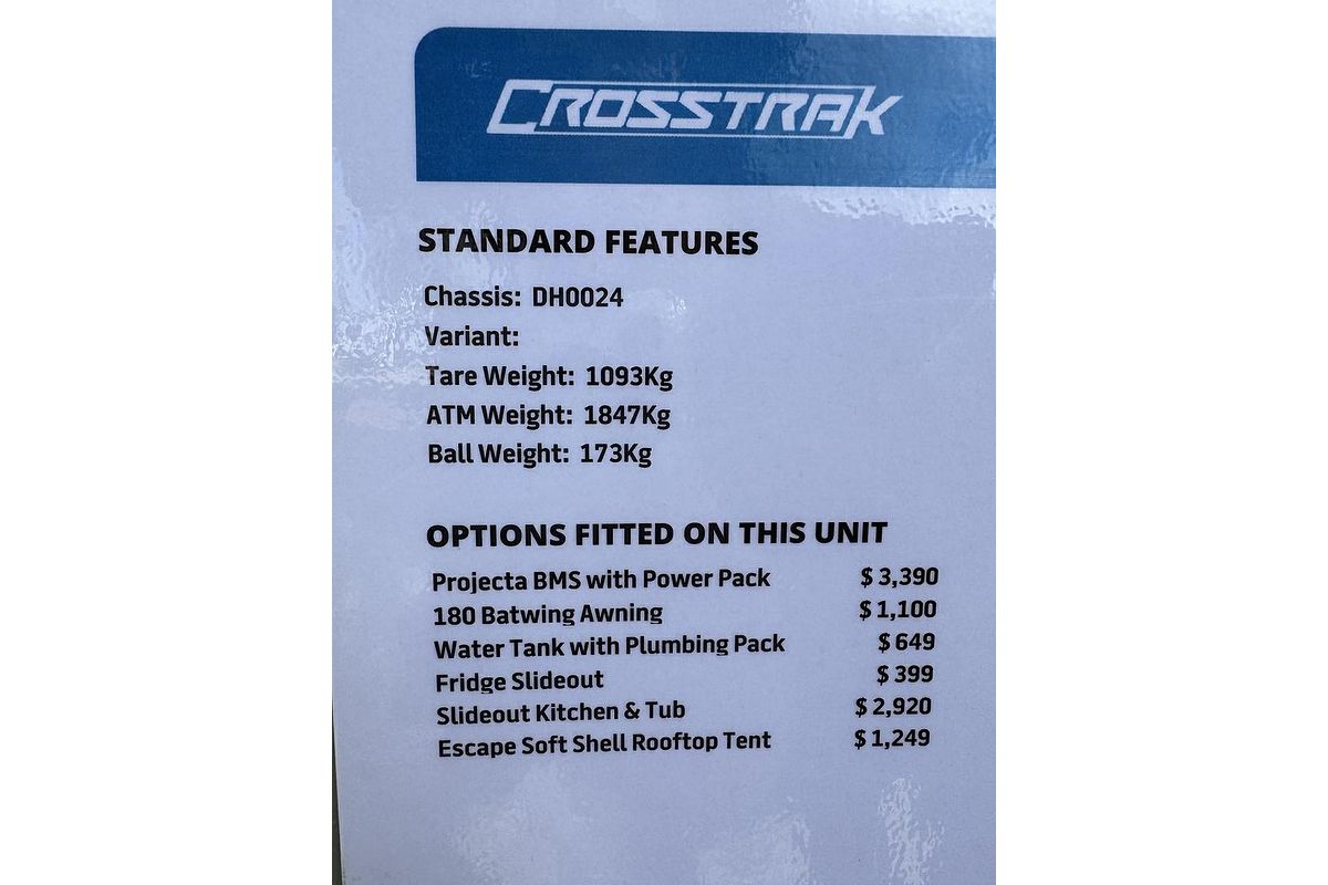 2025 Jayco Crosstrail Xt-My25