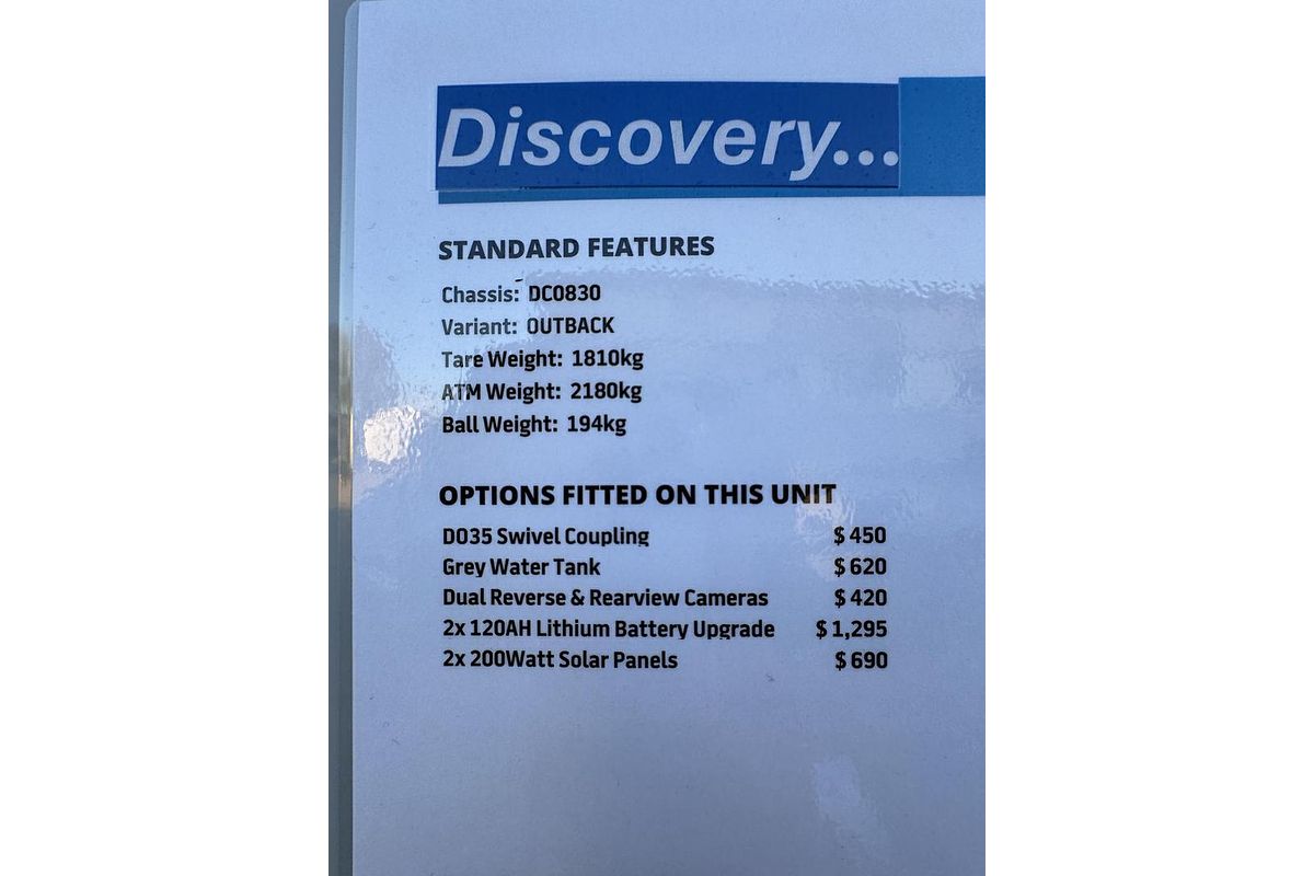 2025 Jayco Discovery 16.67-5.Ob.Dy-My25