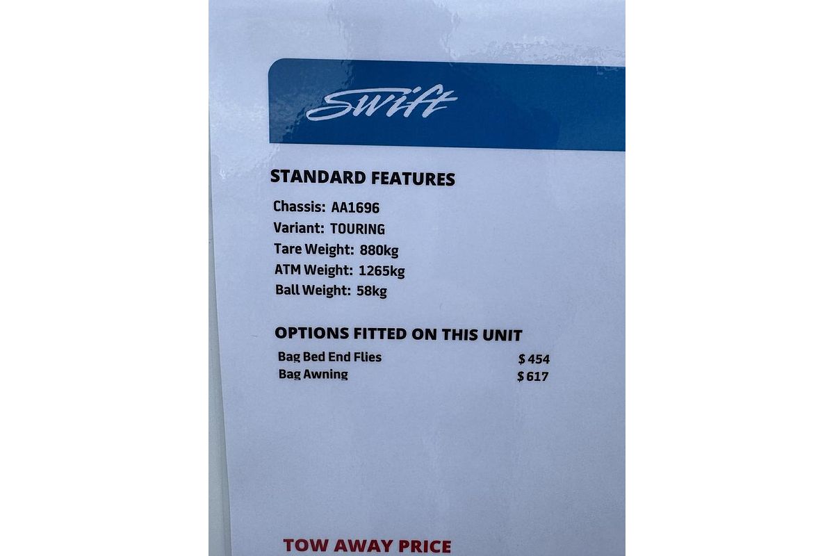 2022 Jayco Swift Cp-My22