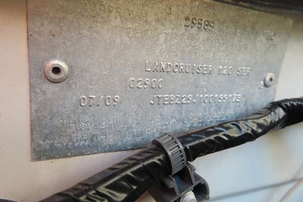 2009 Toyota Landcruiser Prado GX KDJ120R