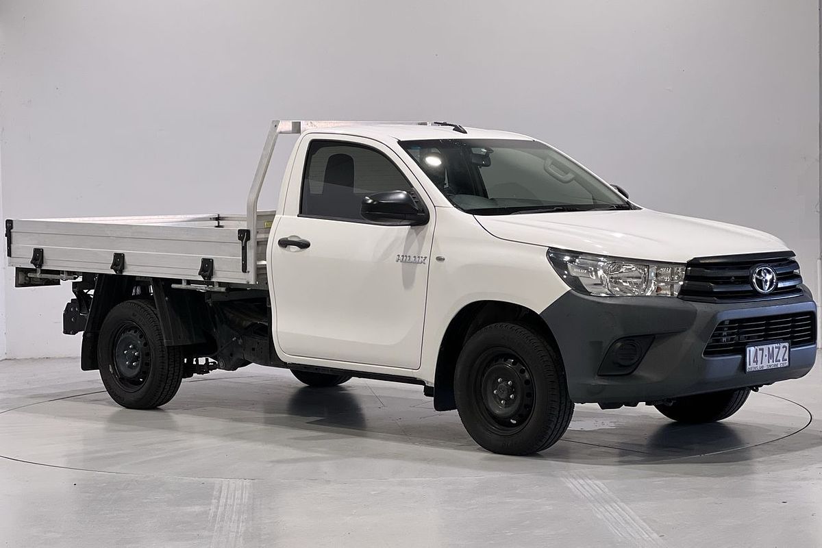2016 Toyota Hilux Workmate TGN121R Rear Wheel Drive