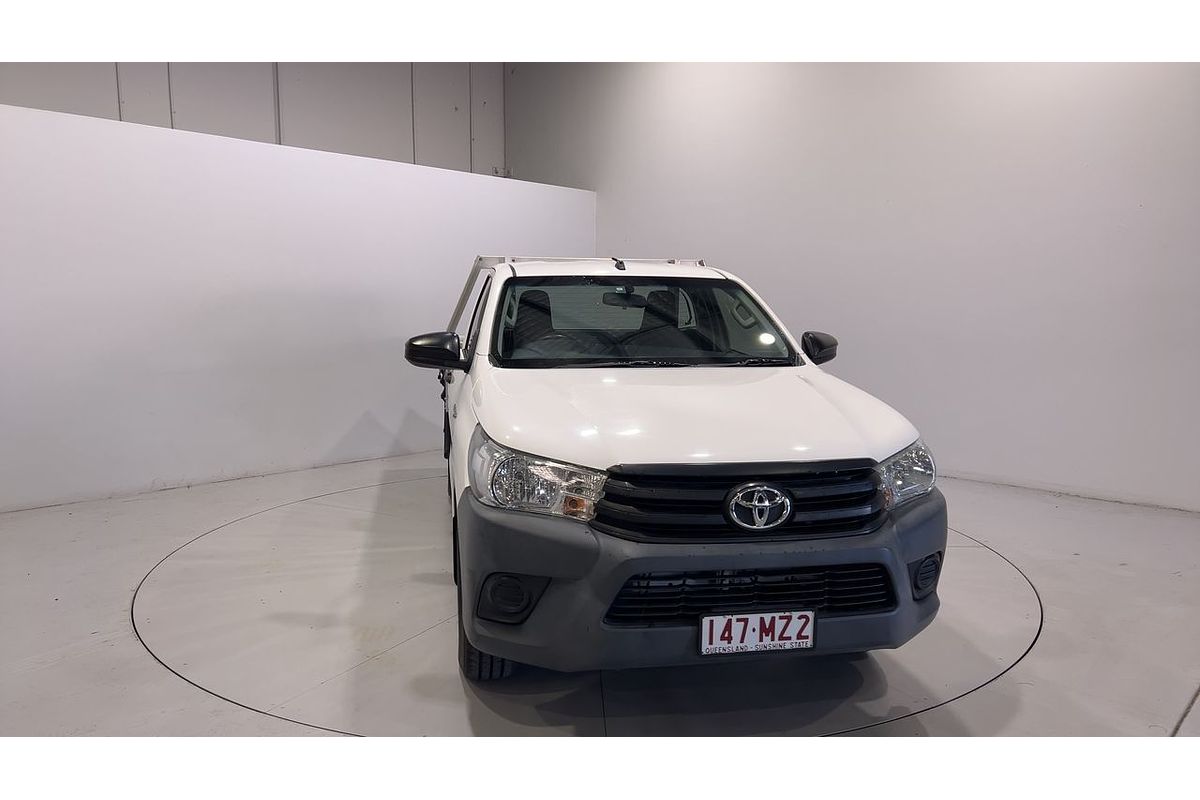 2016 Toyota Hilux Workmate TGN121R Rear Wheel Drive