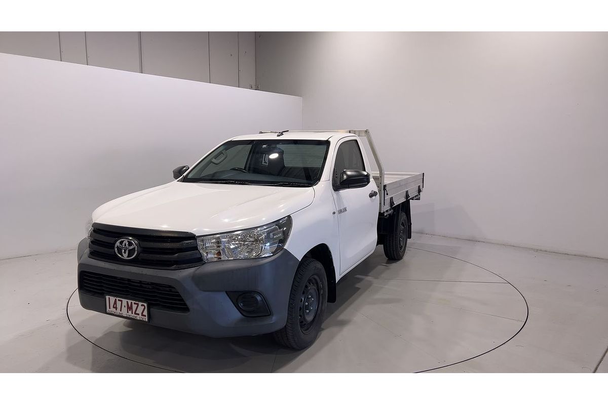 2016 Toyota Hilux Workmate TGN121R Rear Wheel Drive