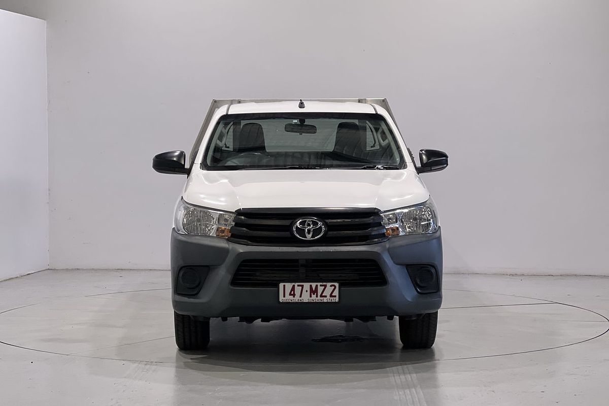 2016 Toyota Hilux Workmate TGN121R Rear Wheel Drive