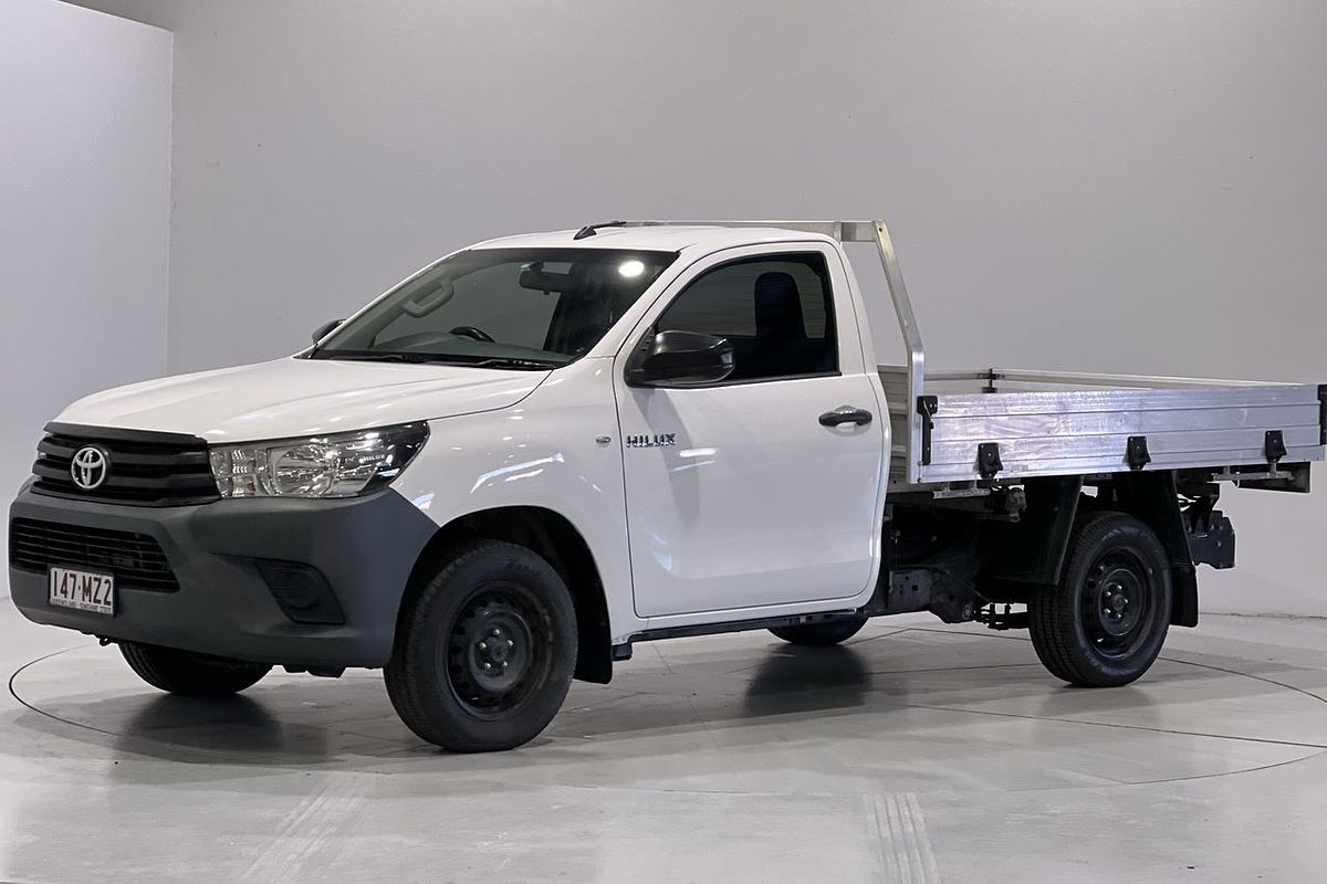 2016 Toyota Hilux Workmate TGN121R Rear Wheel Drive