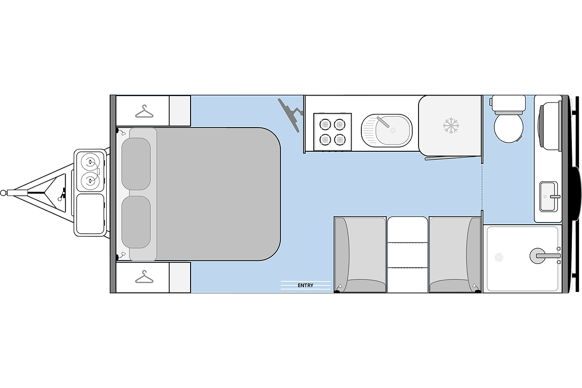 2025 New Age Manta Ray 16ft Embark