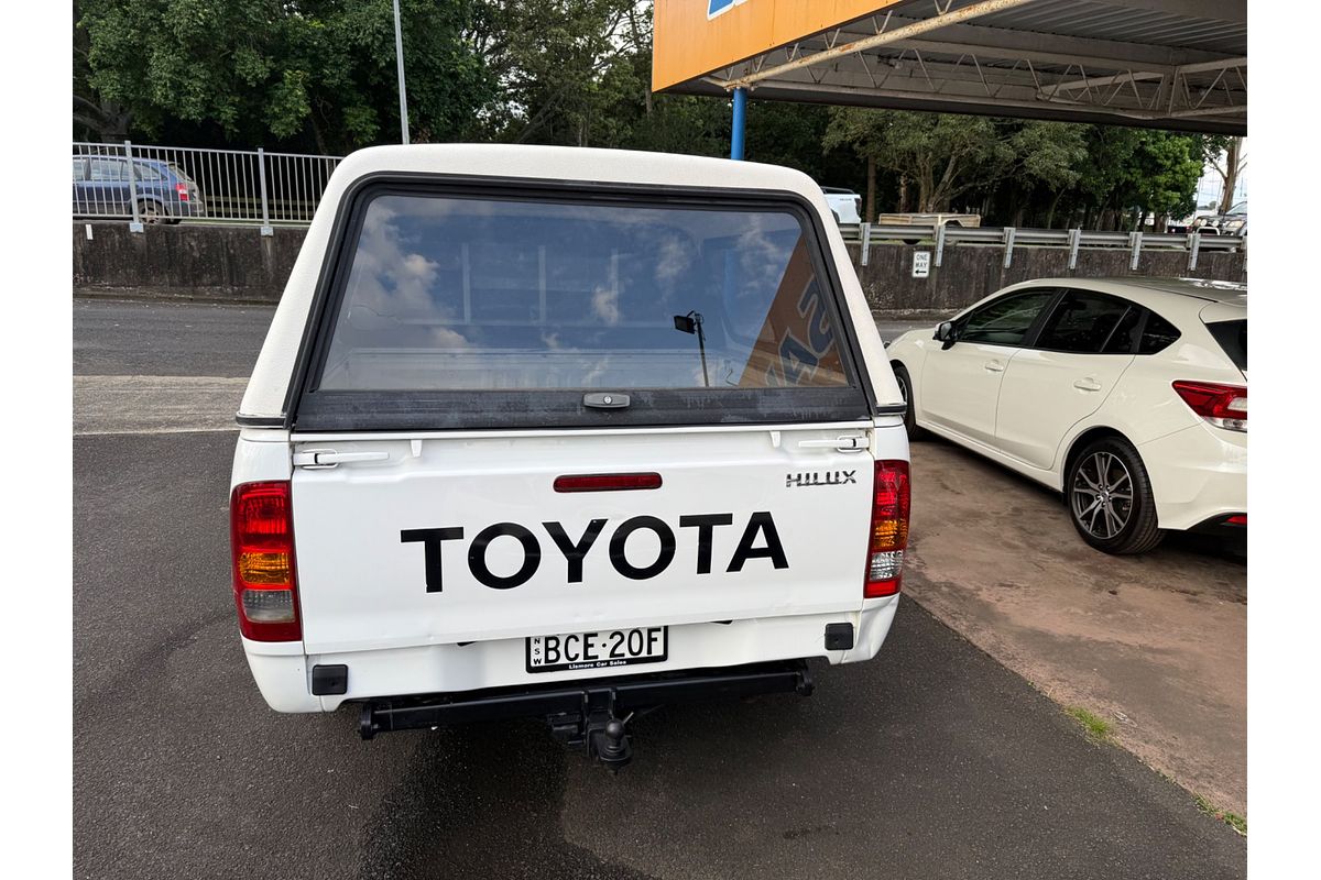 2007 Toyota Hilux Workmate TGN16R Rear Wheel Drive