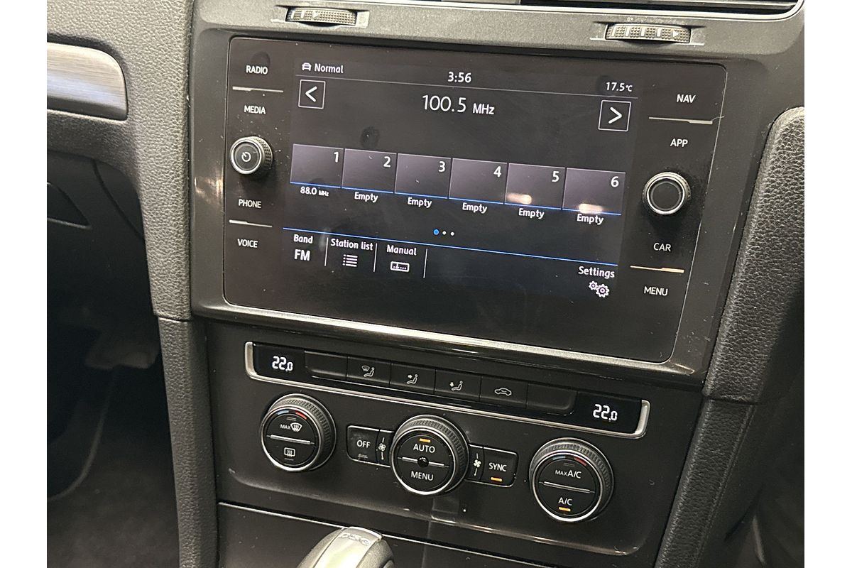 2018 Volkswagen Golf 110TSI Comfortline 7.5
