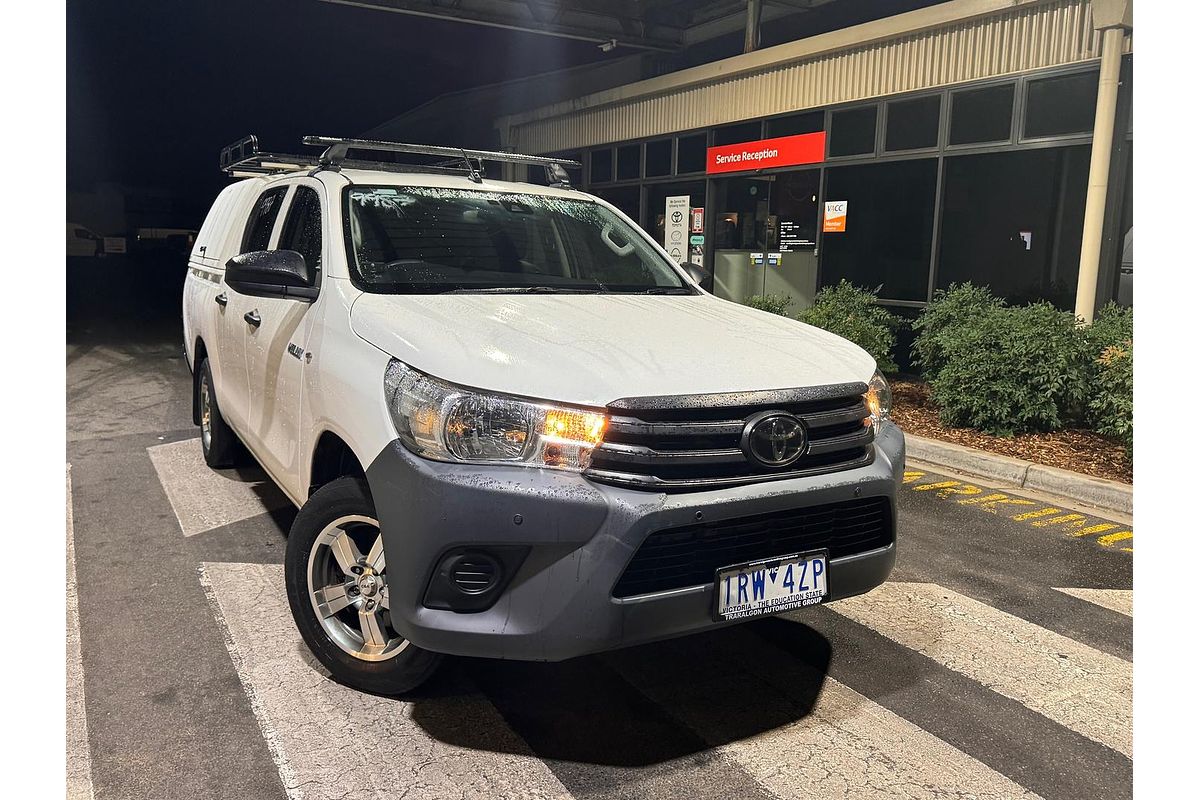 2020 Toyota Hilux Workmate TGN121R Rear Wheel Drive