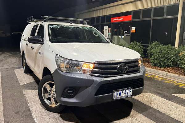 2020 Toyota Hilux Workmate TGN121R Rear Wheel Drive