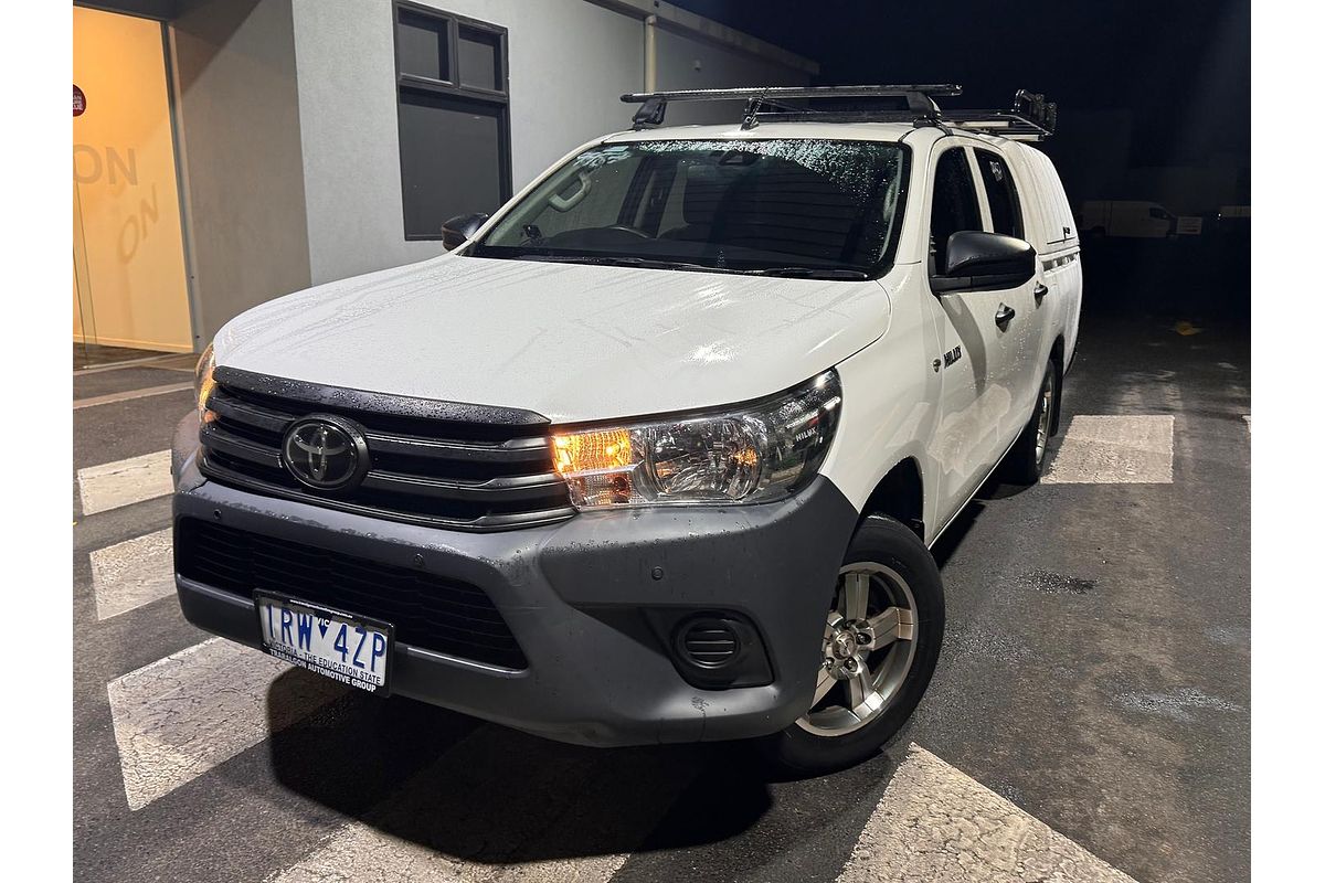 2020 Toyota Hilux Workmate TGN121R Rear Wheel Drive