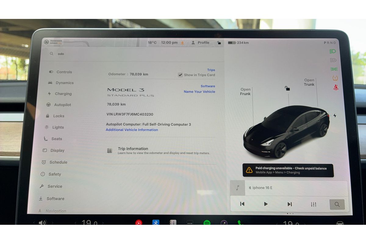 2021 Tesla Model 3 Standard Range Plus