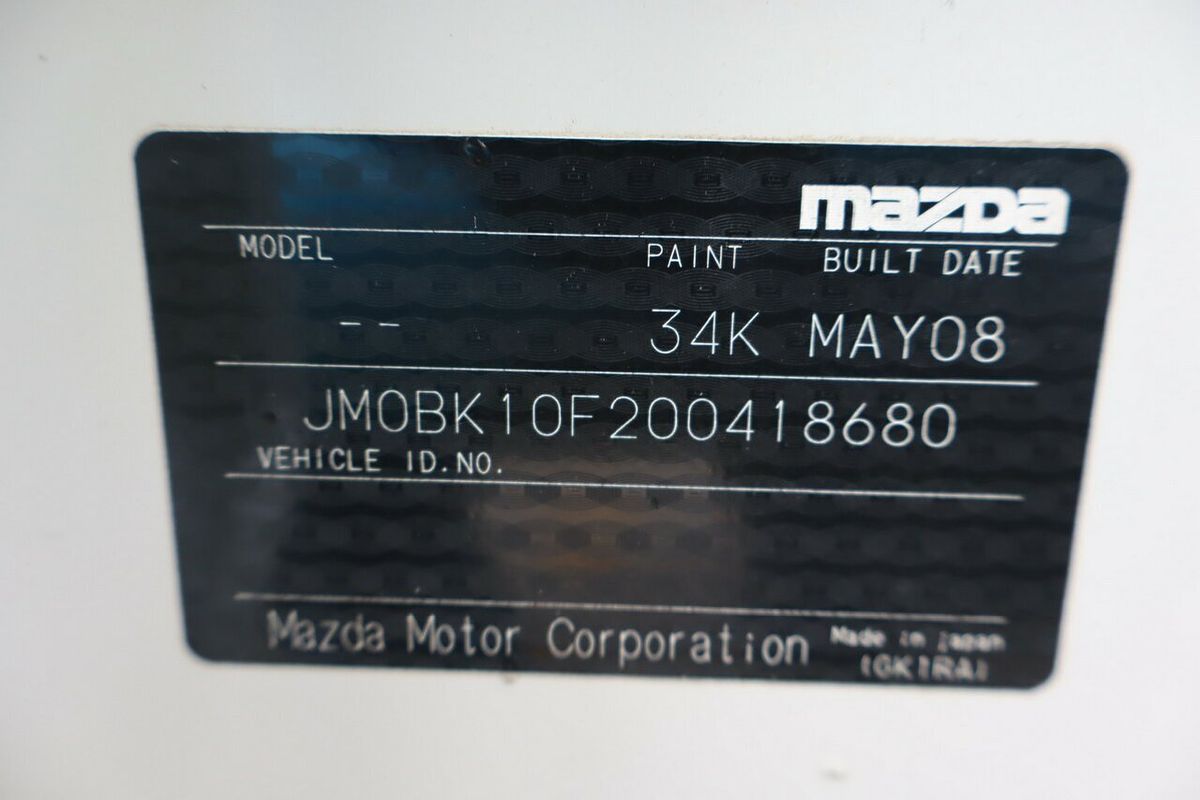2008 Mazda 3 Maxx BK MY06 Upgrade