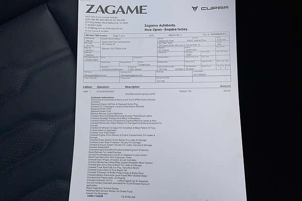 2022 CUPRA Leon VZx KL