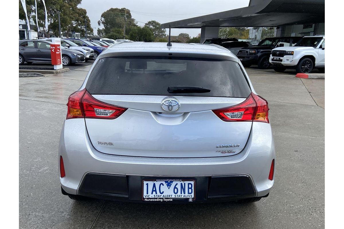 2013 Toyota Corolla Ascent Sport ZRE182R