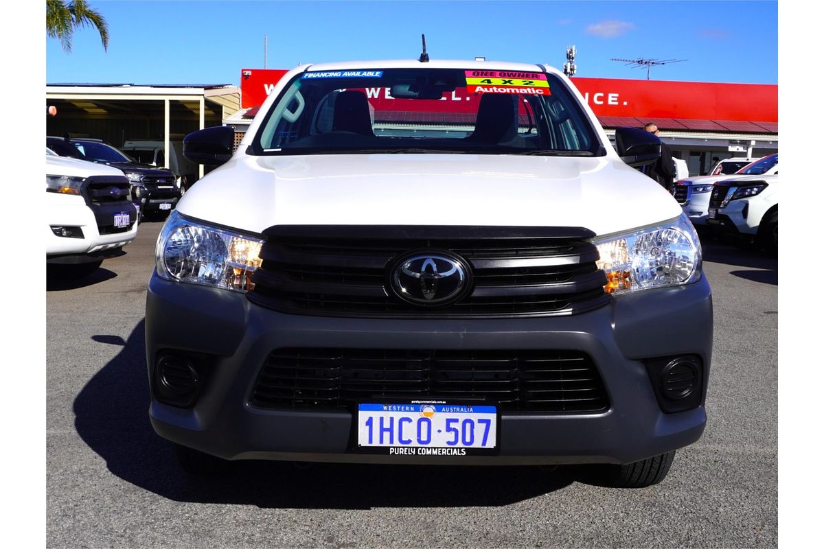 2020 Toyota Hilux Workmate TGN121R Rear Wheel Drive