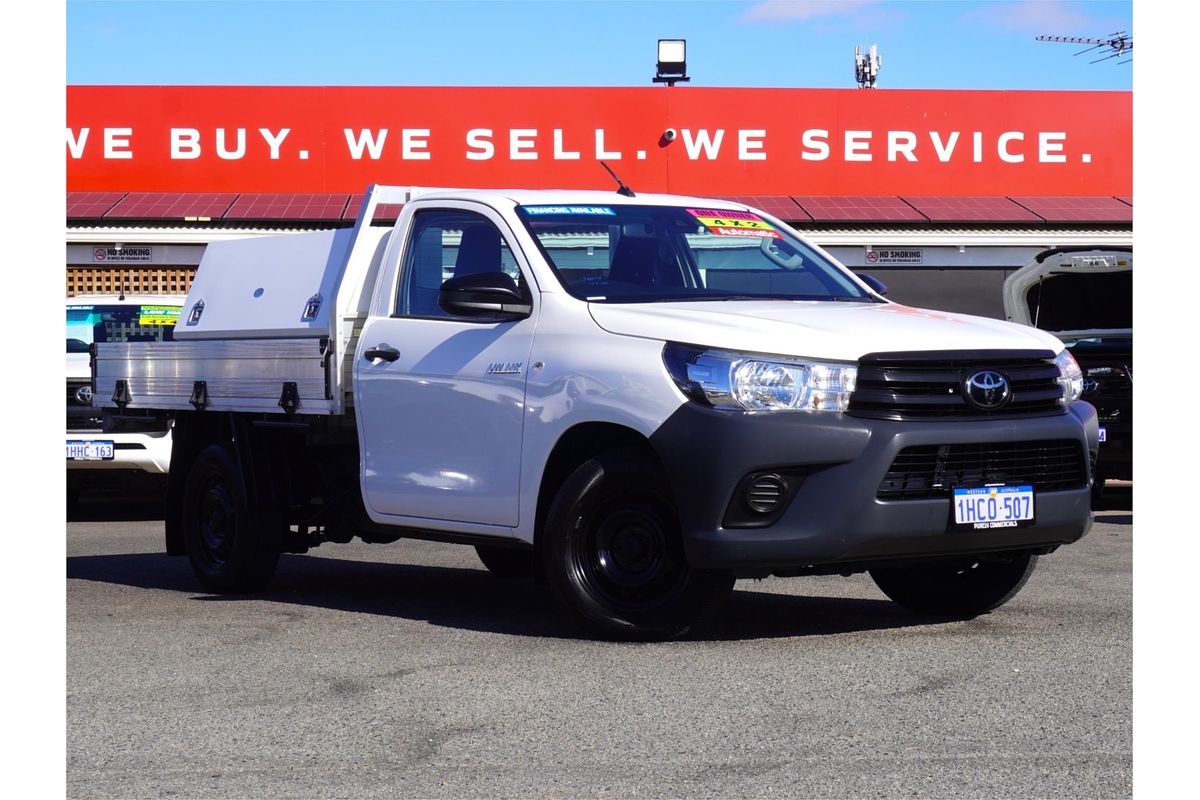 2020 Toyota Hilux Workmate TGN121R Rear Wheel Drive