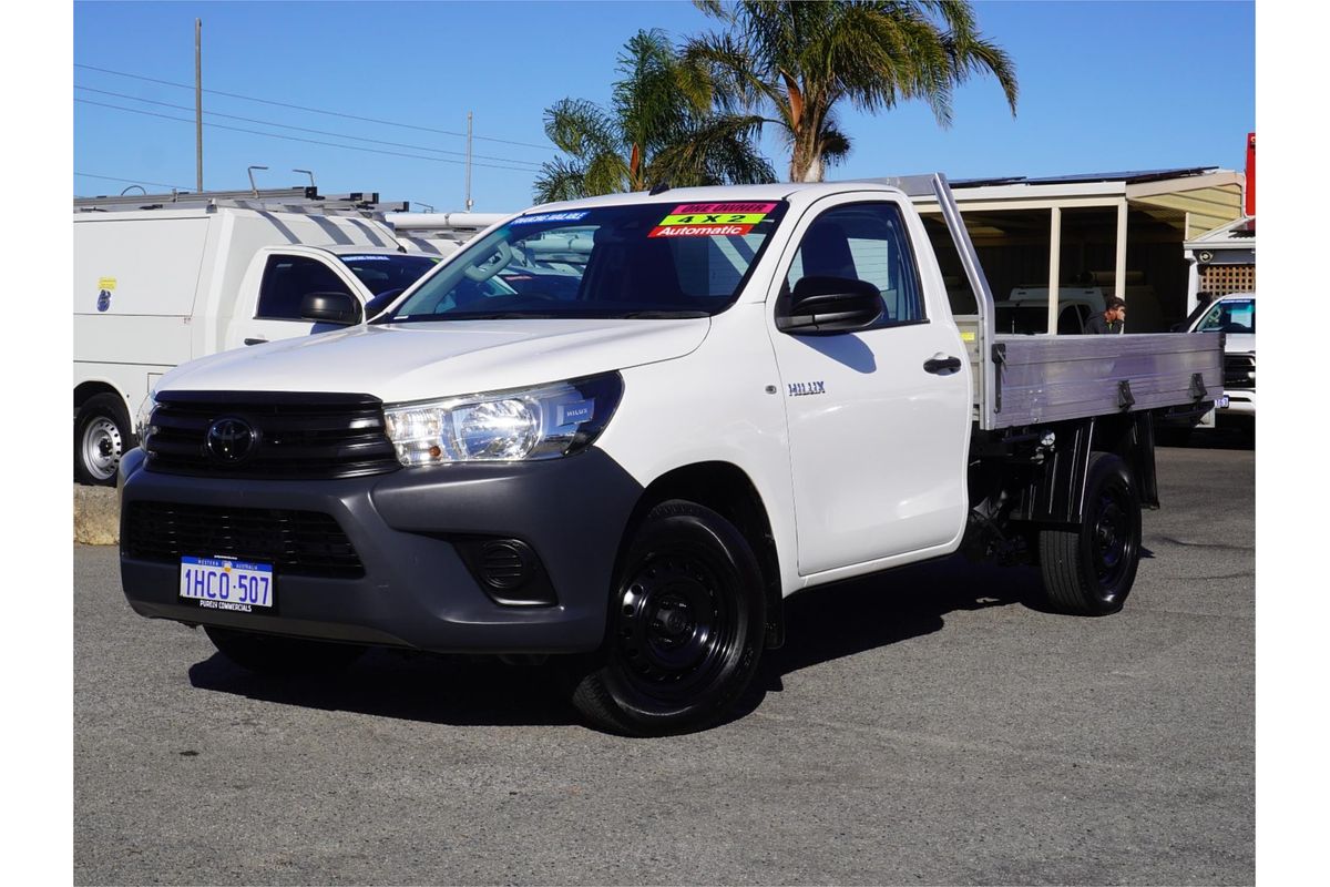 2020 Toyota Hilux Workmate TGN121R Rear Wheel Drive