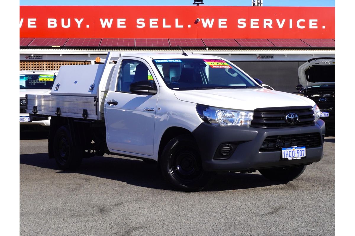 2020 Toyota Hilux Workmate TGN121R Rear Wheel Drive