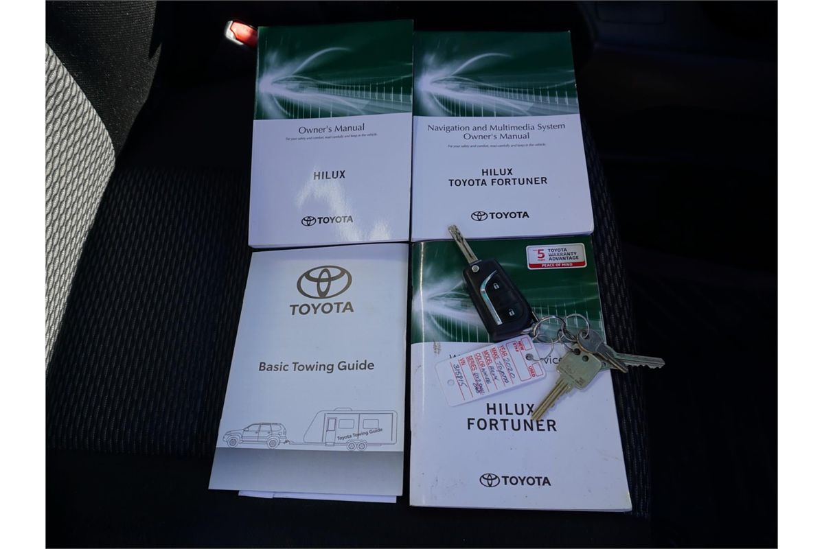 2020 Toyota Hilux Workmate TGN121R Rear Wheel Drive