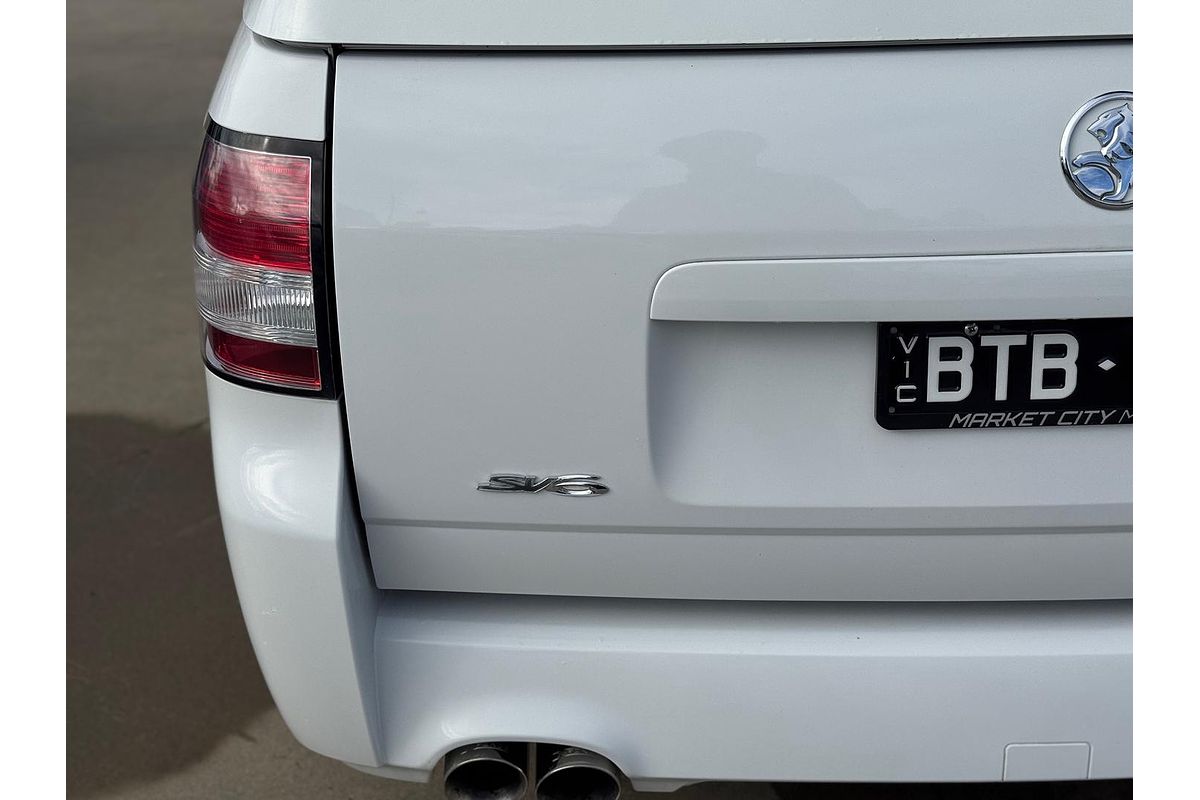 2012 Holden Ute SV6 Z Series VE Series II Rear Wheel Drive