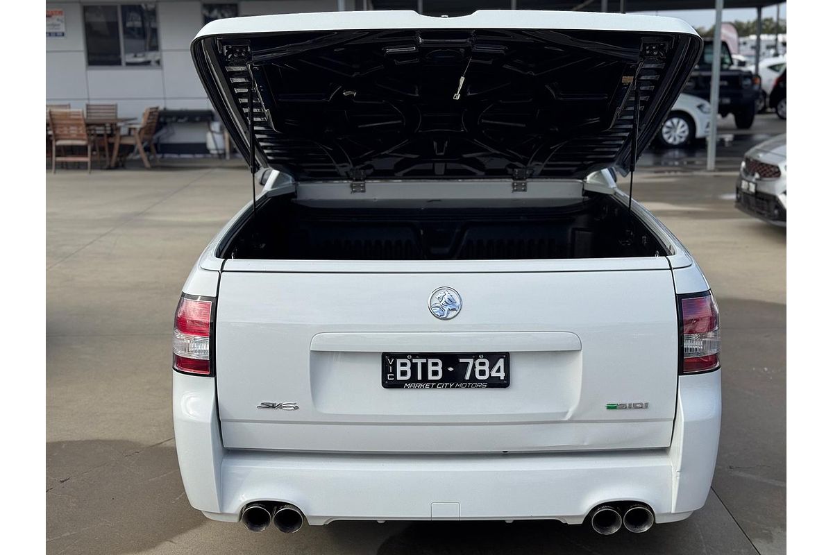 2012 Holden Ute SV6 Z Series VE Series II Rear Wheel Drive