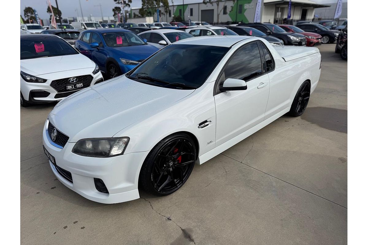 2012 Holden Ute SV6 Z Series VE Series II Rear Wheel Drive