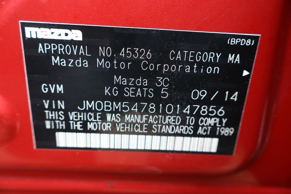 2014 Mazda 3 Neo BM