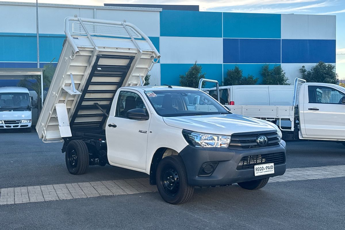 2019 Toyota Hilux Workmate TGN121R Rear Wheel Drive