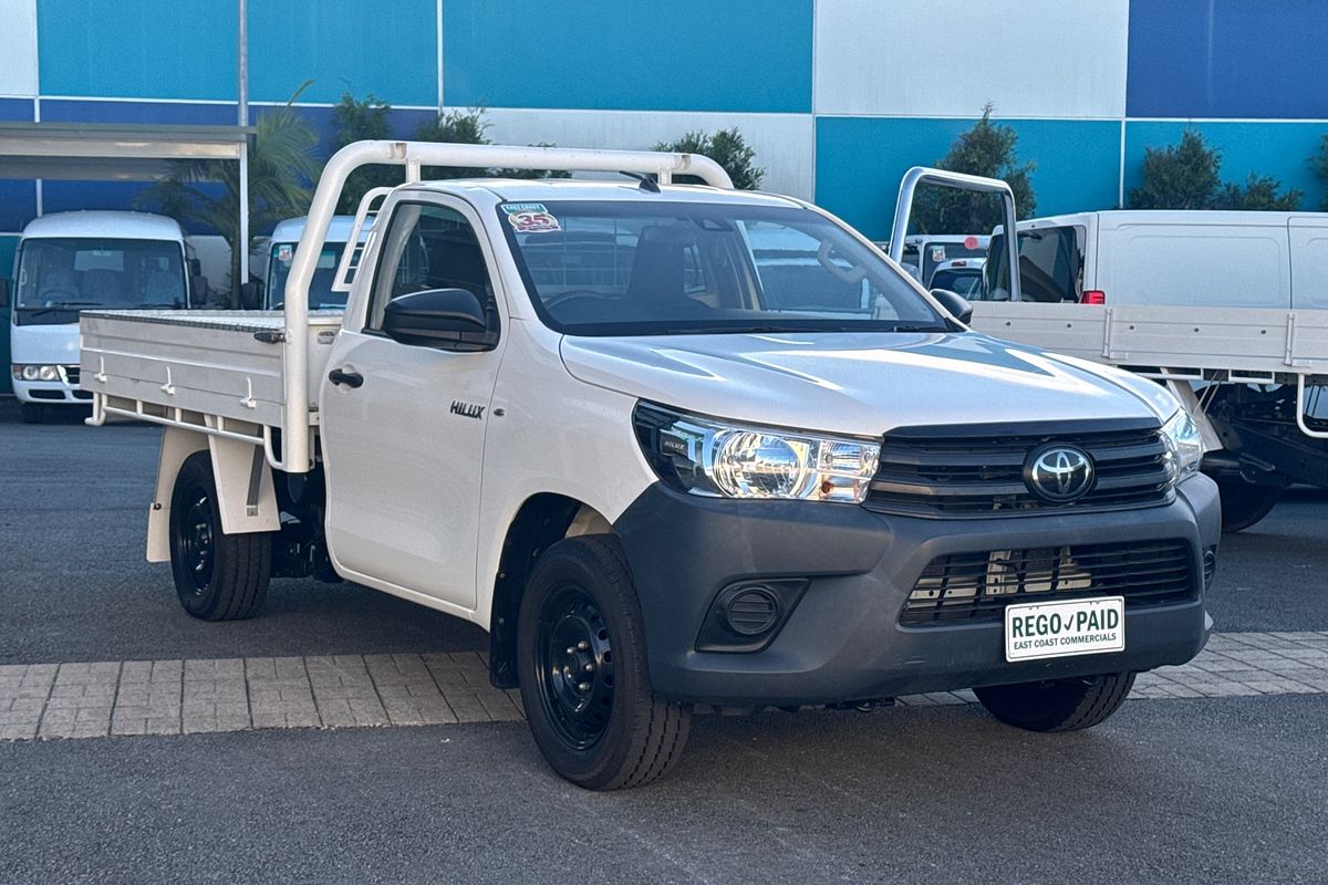 2019 Toyota Hilux Workmate TGN121R Rear Wheel Drive